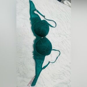 Victoria's Secret Lace Bra - Teal